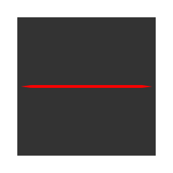 LaserGlow 60mW Brightline Premium Linear Red / Red LINE PROFESSIONAL