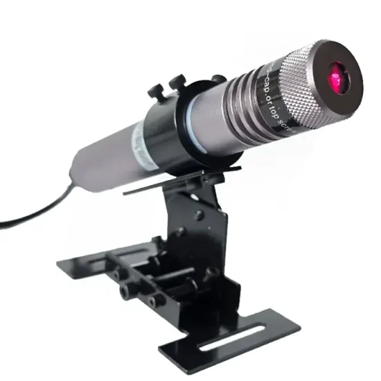 Laser liniowy czerwony 130mW - dioda Mitsubishi PROFESSIONAL +