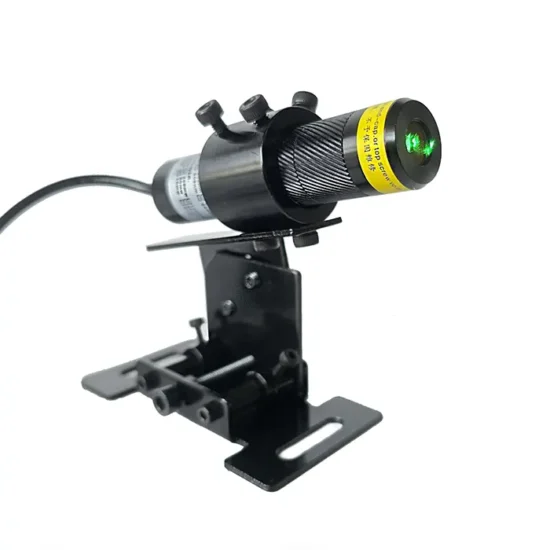 Laser liniowy 30mW zielony - dioda OSRAM - regulowany